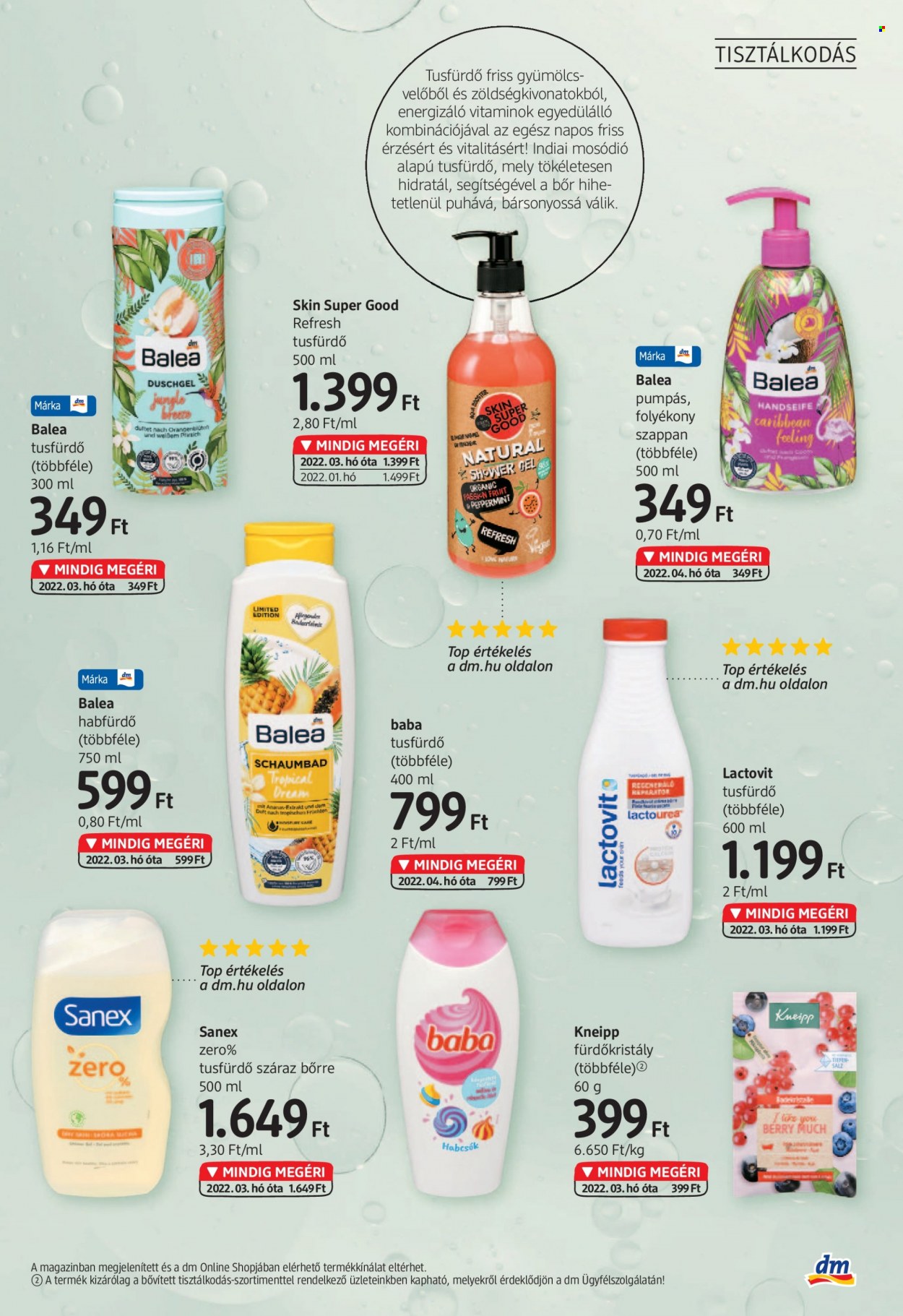 dm drogerie markt akciós újságok - 2022.07.01 - 2022.07.31. Oldal 7