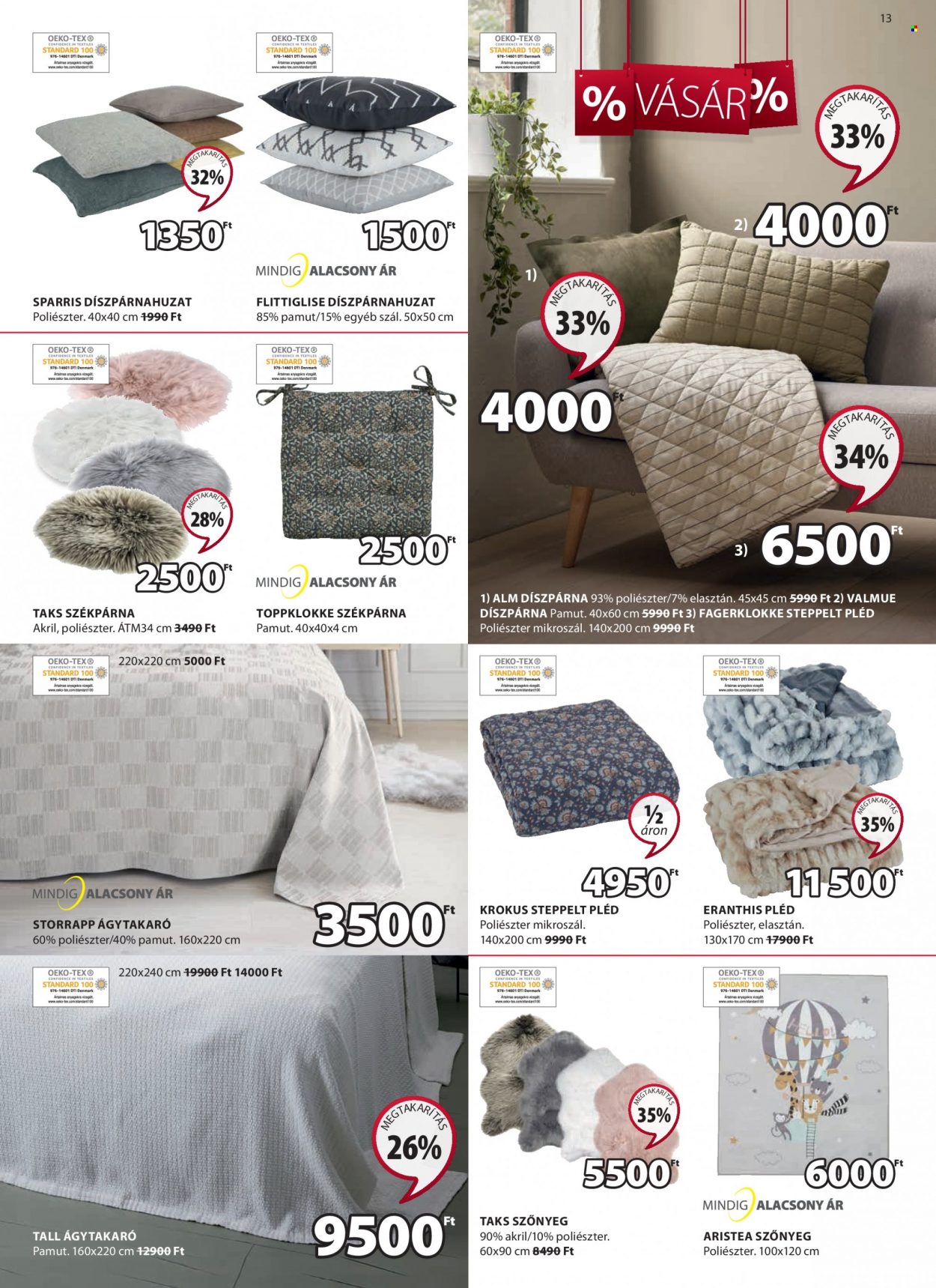 JYSK akciós újságok - 2022.06.30 - 2022.07.06. Oldal 13