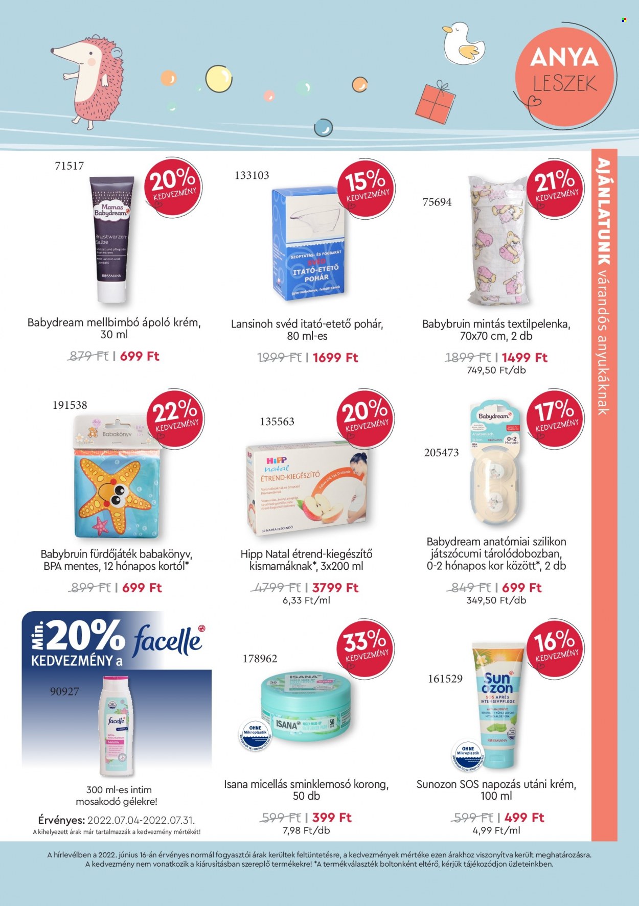 Rossmann akciós újságok - 2022.07.04 - 2022.07.31. Oldal 3