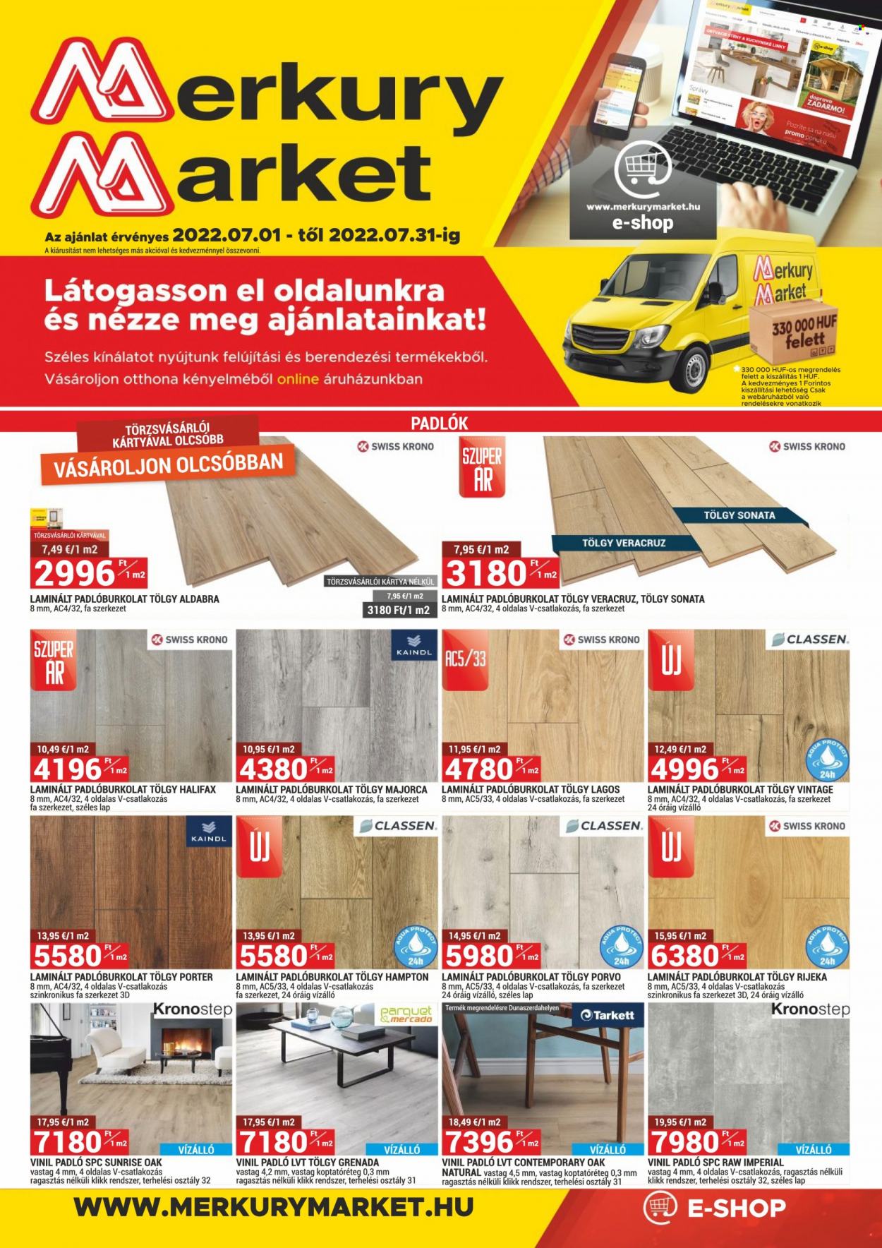 Merkury Market akciós újságok - 2022.07.01 - 2022.07.31. Oldal 1
