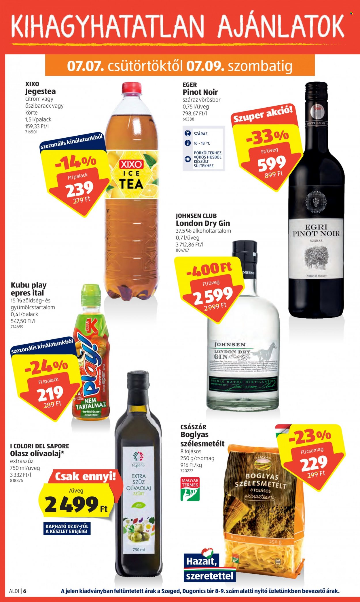 Aldi akciós újságok - 2022.07.07 - 2022.07.13. Oldal 6