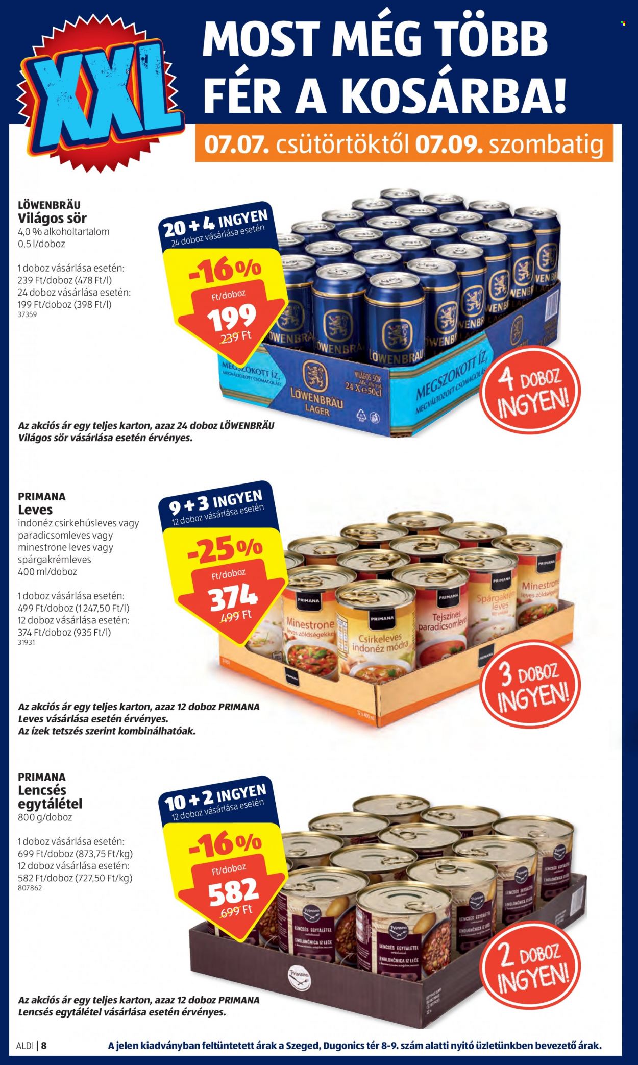 Aldi akciós újságok - 2022.07.07 - 2022.07.13. Oldal 8