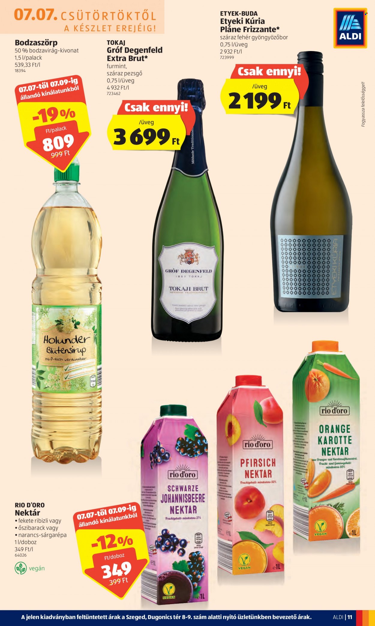 Aldi akciós újságok - 2022.07.07 - 2022.07.13. Oldal 11