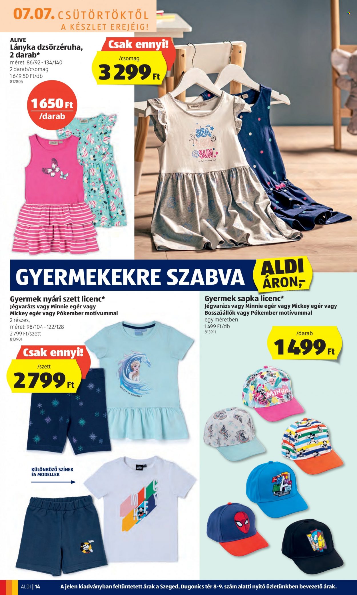 Aldi akciós újságok - 2022.07.07 - 2022.07.13. Oldal 14