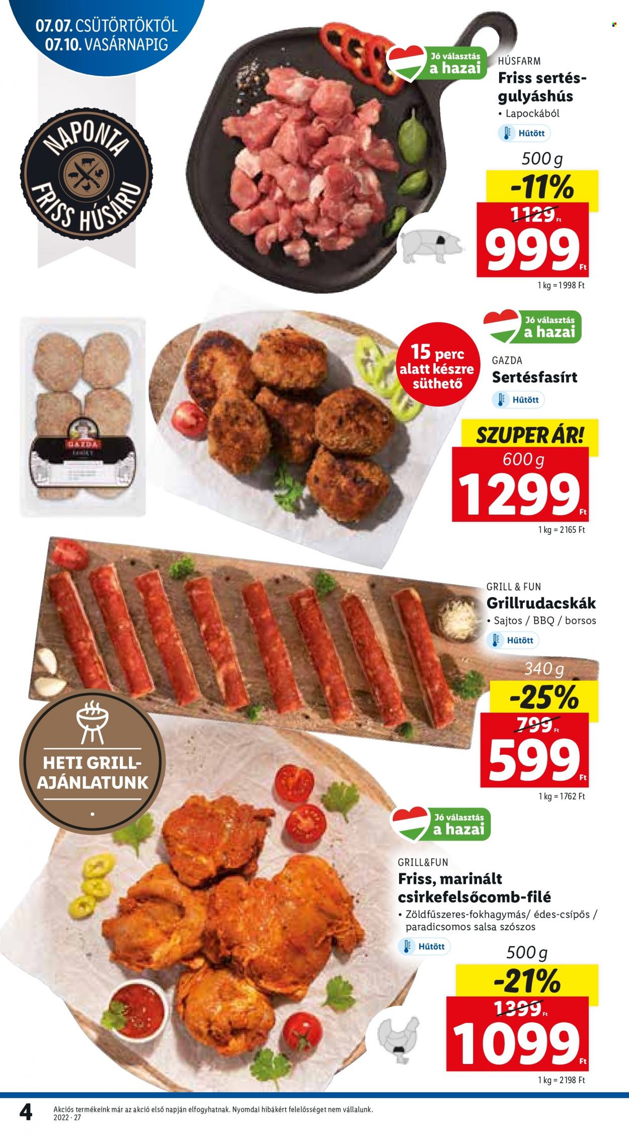 Lidl akciós újságok - 2022.07.07 - 2022.07.13. Oldal 4