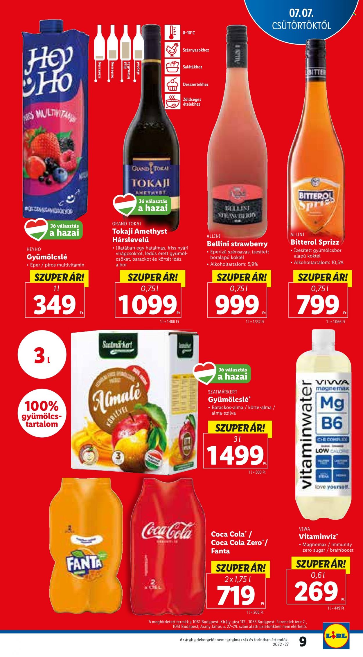 Lidl akciós újságok - 2022.07.07 - 2022.07.13. Oldal 9