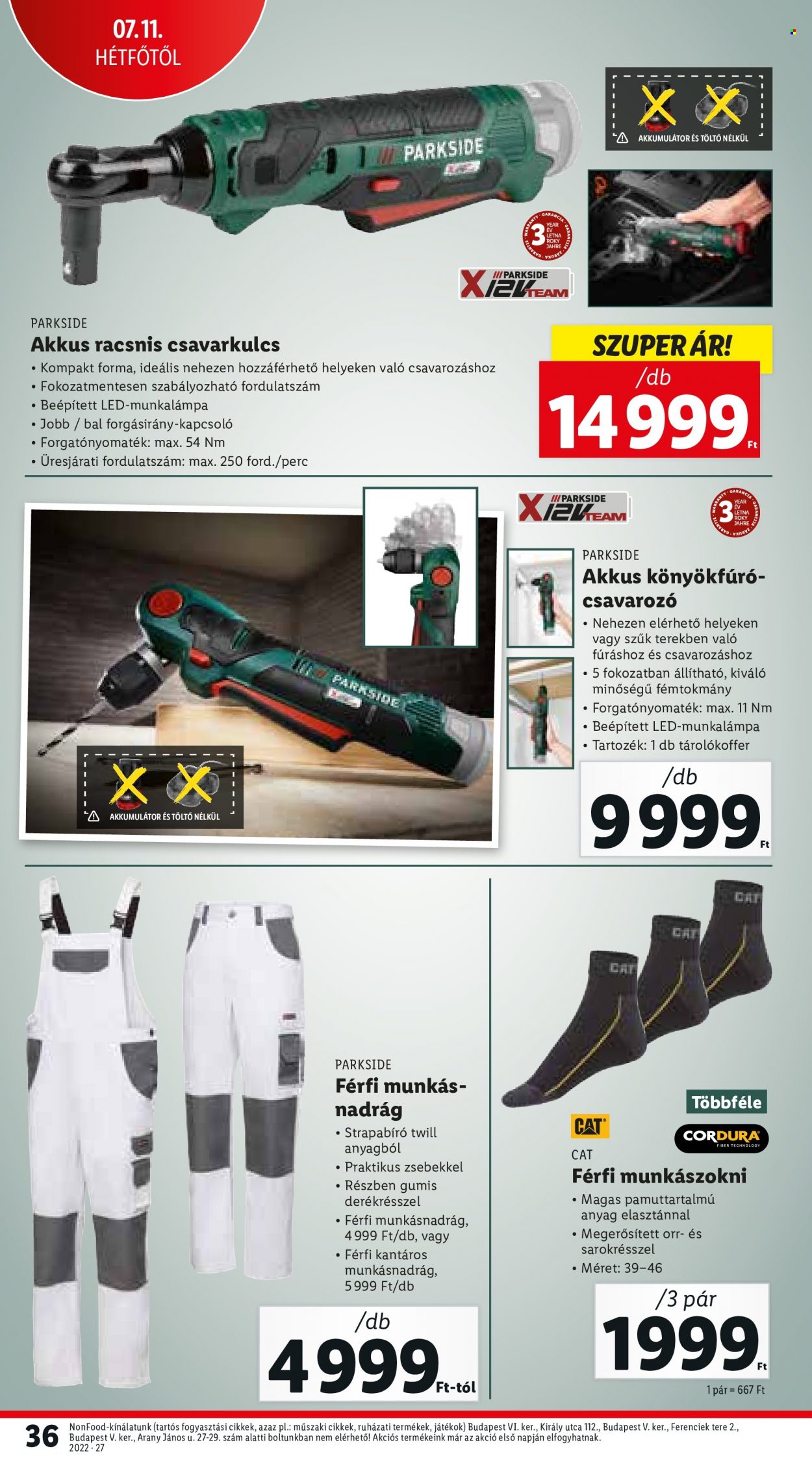 Lidl akciós újságok - 2022.07.07 - 2022.07.13. Oldal 36