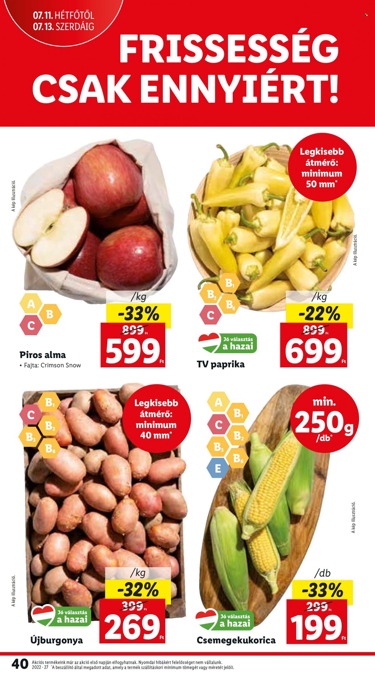 Lidl akciós újságok - 2022.07.07 - 2022.07.13. Oldal 40