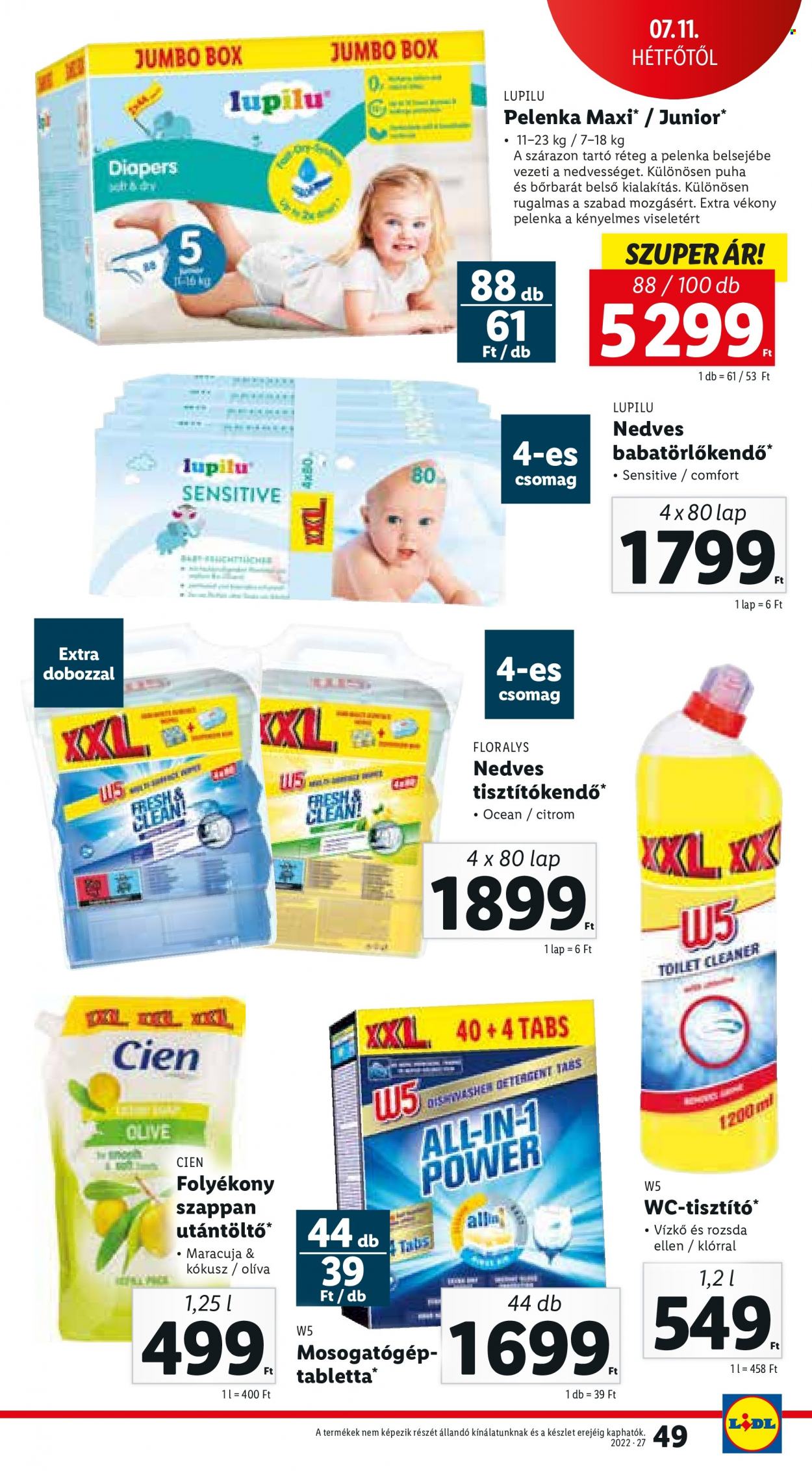 Lidl akciós újságok - 2022.07.07 - 2022.07.13. Oldal 49