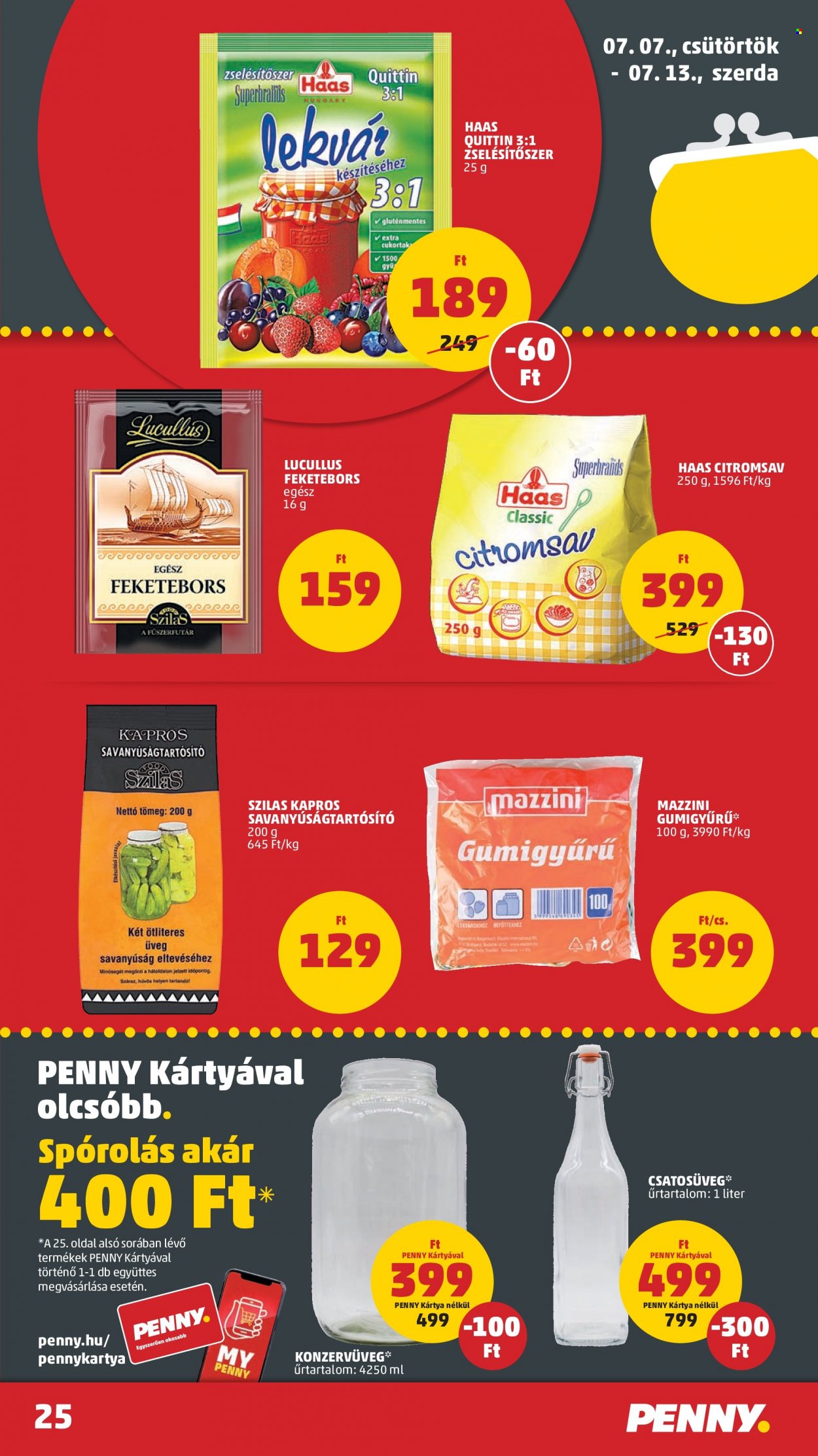 Penny Market akciós újságok - 2022.07.07 - 2022.07.13. Oldal 25