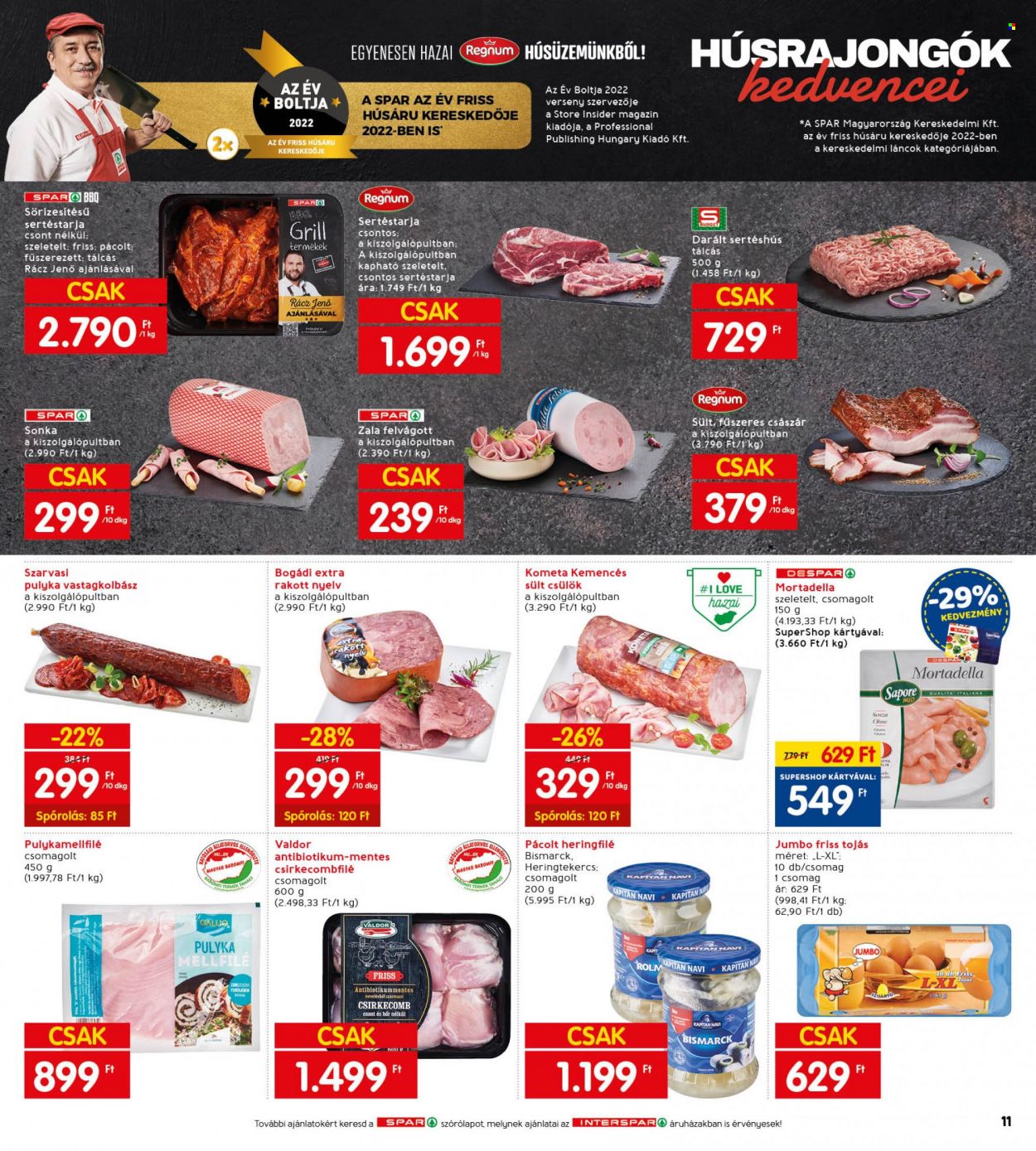 INTERSPAR akciós újságok - 2022.07.07 - 2022.07.13. Oldal 15