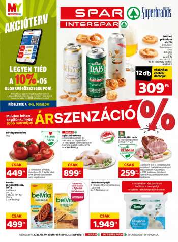 Újság SPAR - 2022.07.07 - 2022.07.13.