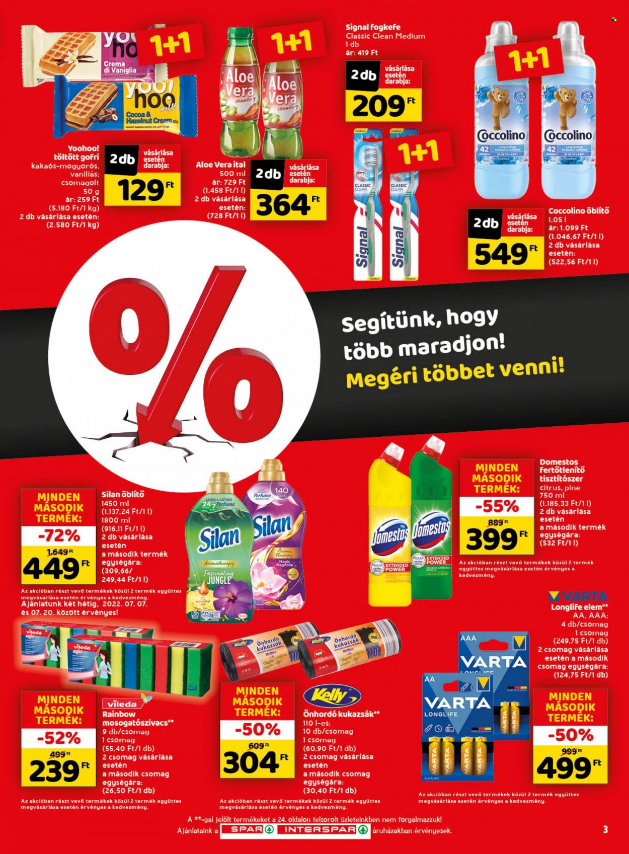 SPAR akciós újságok - 2022.07.07 - 2022.07.13. Oldal 3