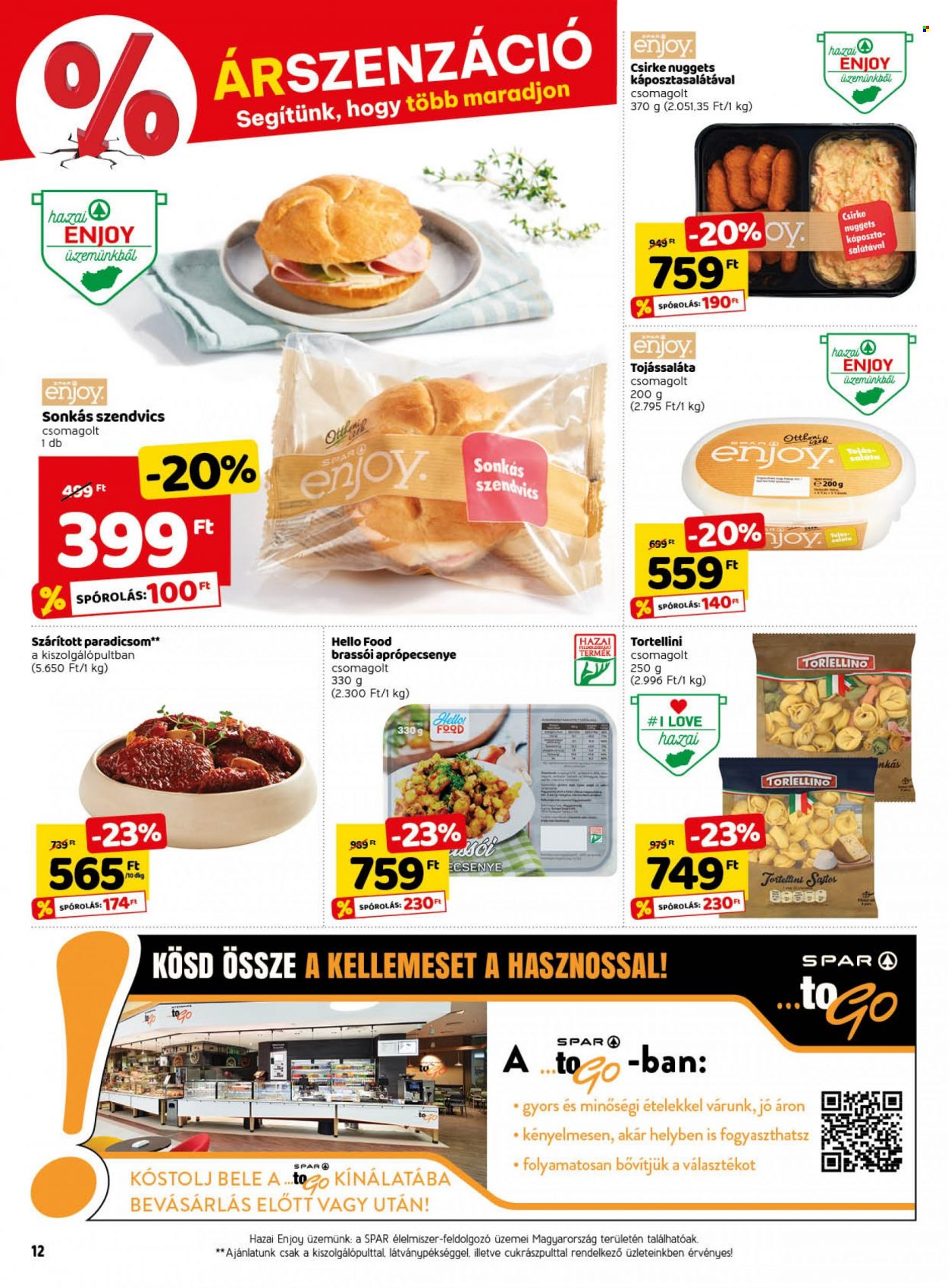 SPAR akciós újságok - 2022.07.07 - 2022.07.13. Oldal 14