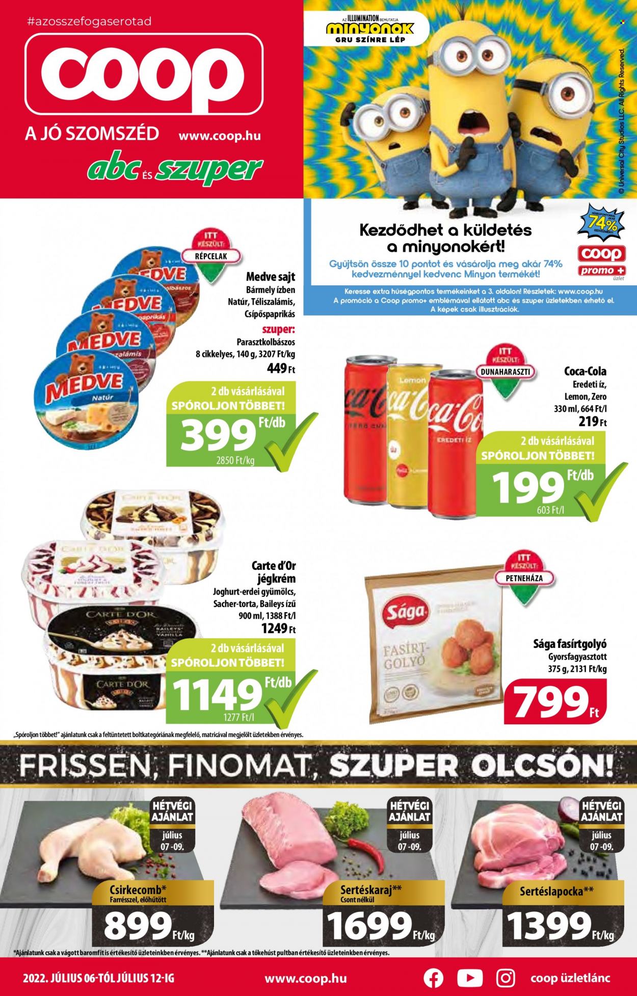 Coop akciós újságok - 2022.07.06 - 2022.07.12. Oldal 1