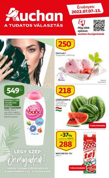 Újság Auchan - 2022.07.07 - 2022.07.13.