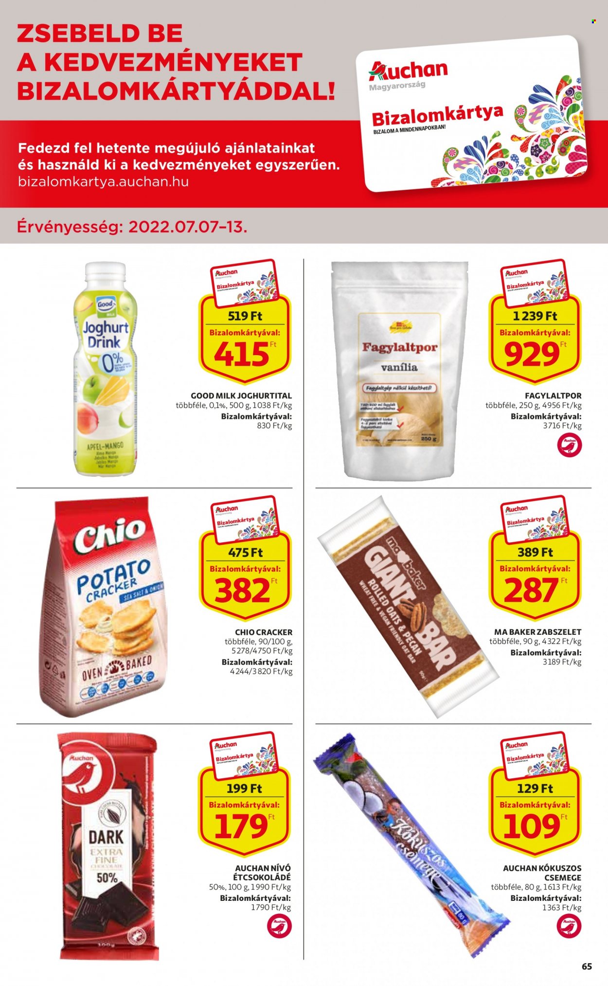 Auchan akciós újságok - 2022.07.07 - 2022.07.13. Oldal 65