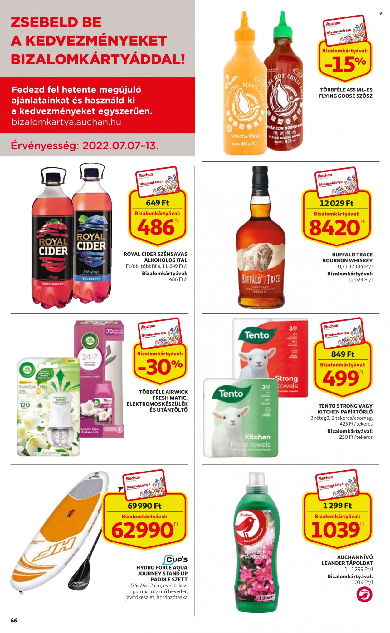 Auchan akciós újságok - 2022.07.07 - 2022.07.13. Oldal 66