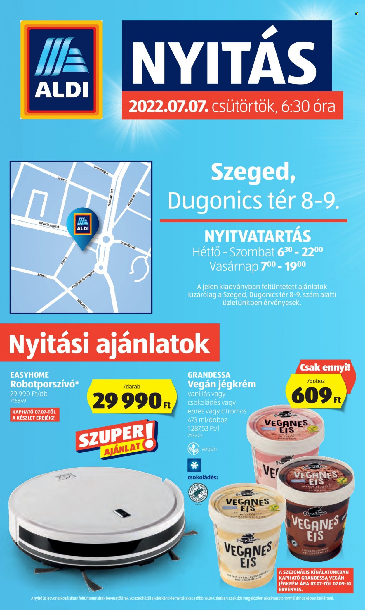 Aldi akciós újságok - 2022.07.07 - 2022.07.09. Oldal 1
