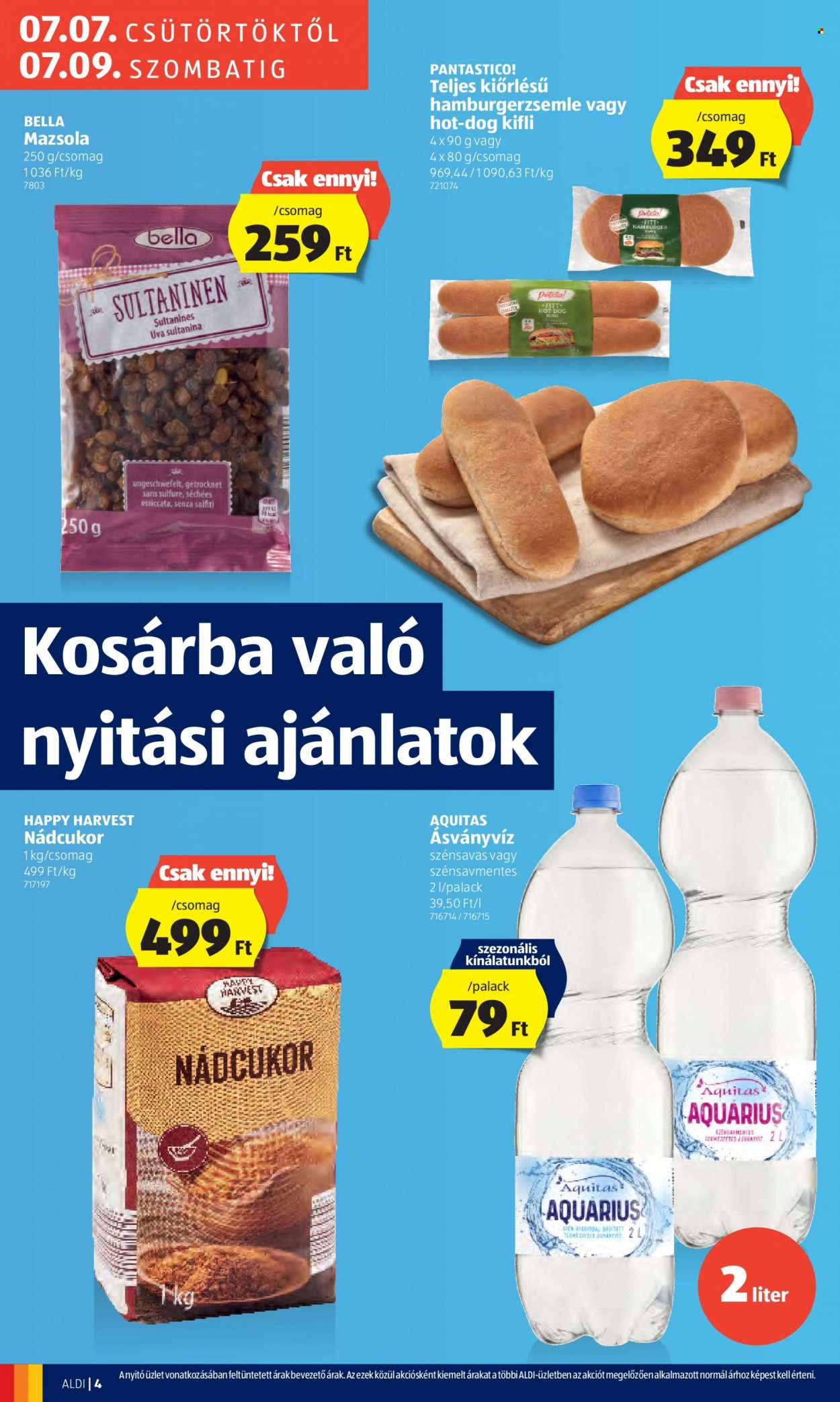Aldi akciós újságok - 2022.07.07 - 2022.07.09. Oldal 4