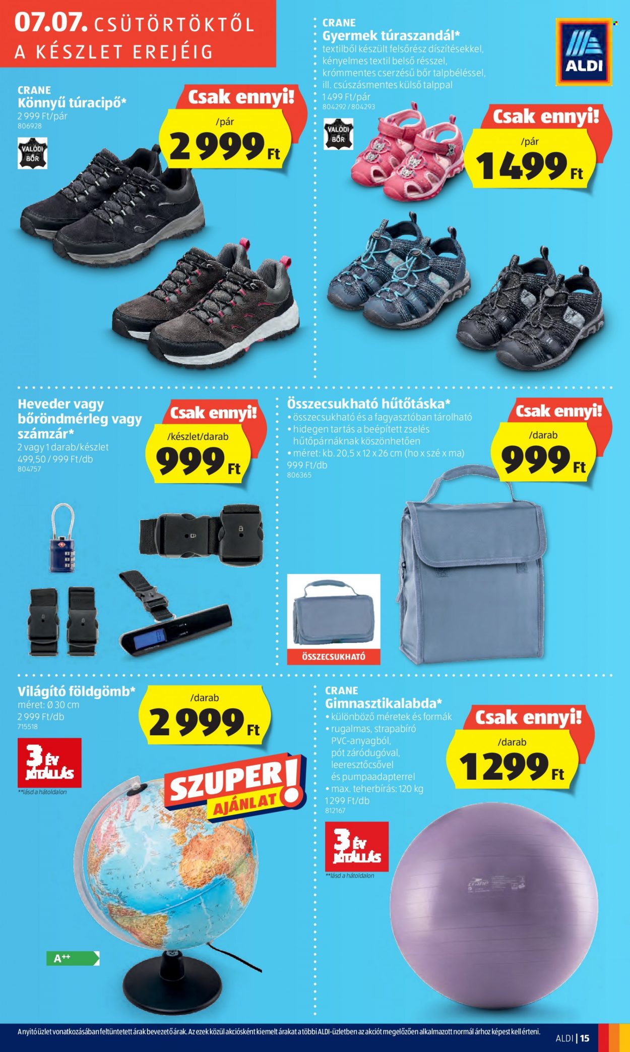 Aldi akciós újságok - 2022.07.07 - 2022.07.09. Oldal 15