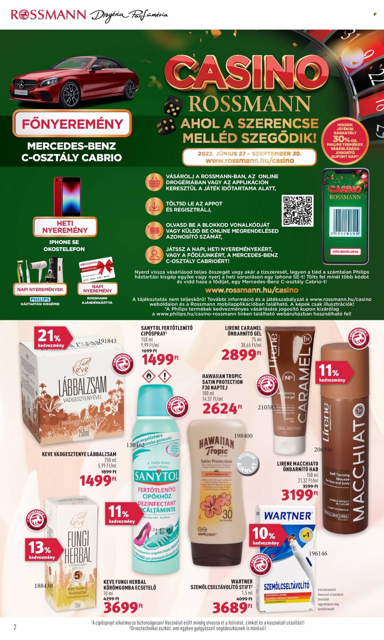 Rossmann akciós újságok - 2022.07.11 - 2022.07.22. Oldal 2