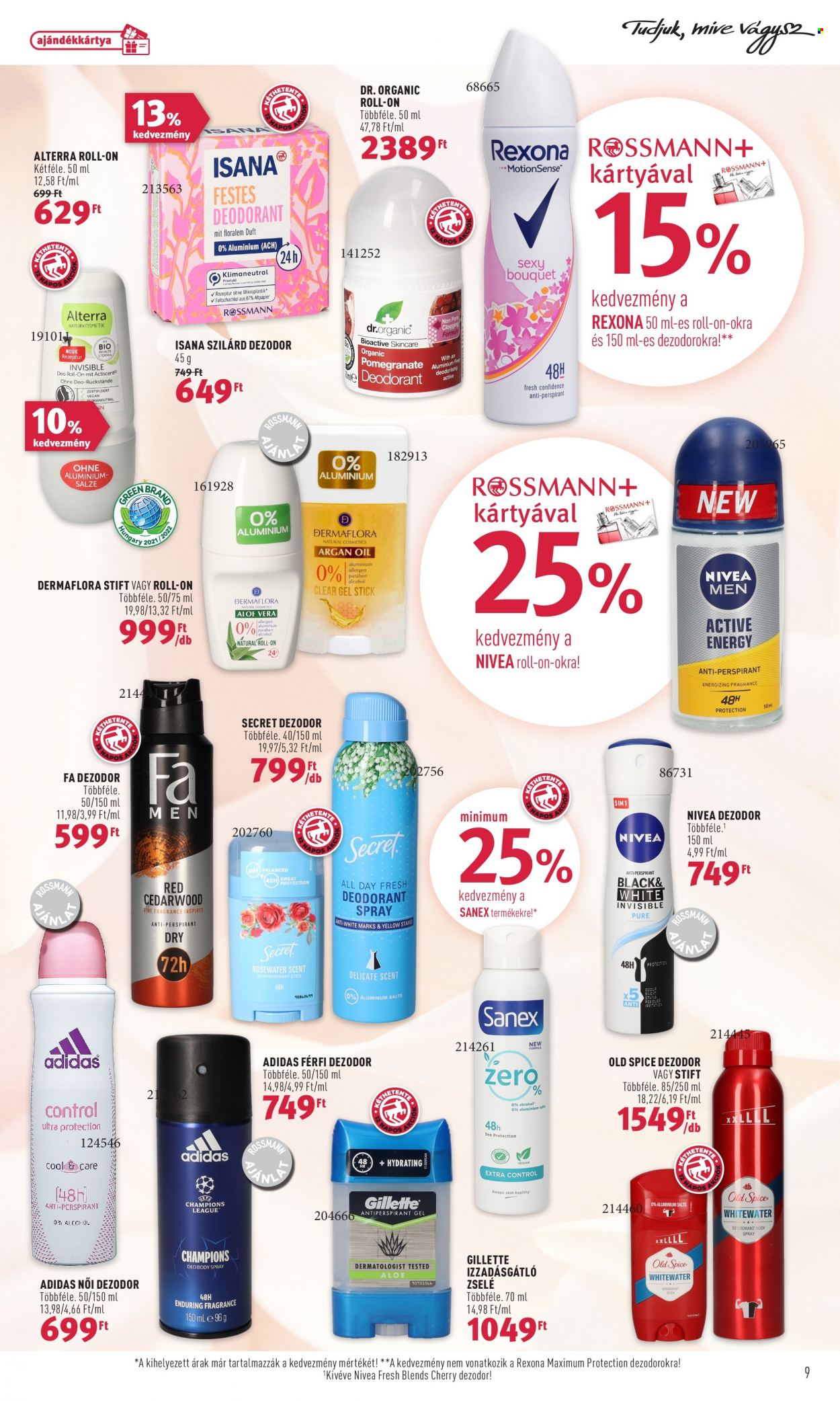 Rossmann akciós újságok - 2022.07.11 - 2022.07.22. Oldal 9
