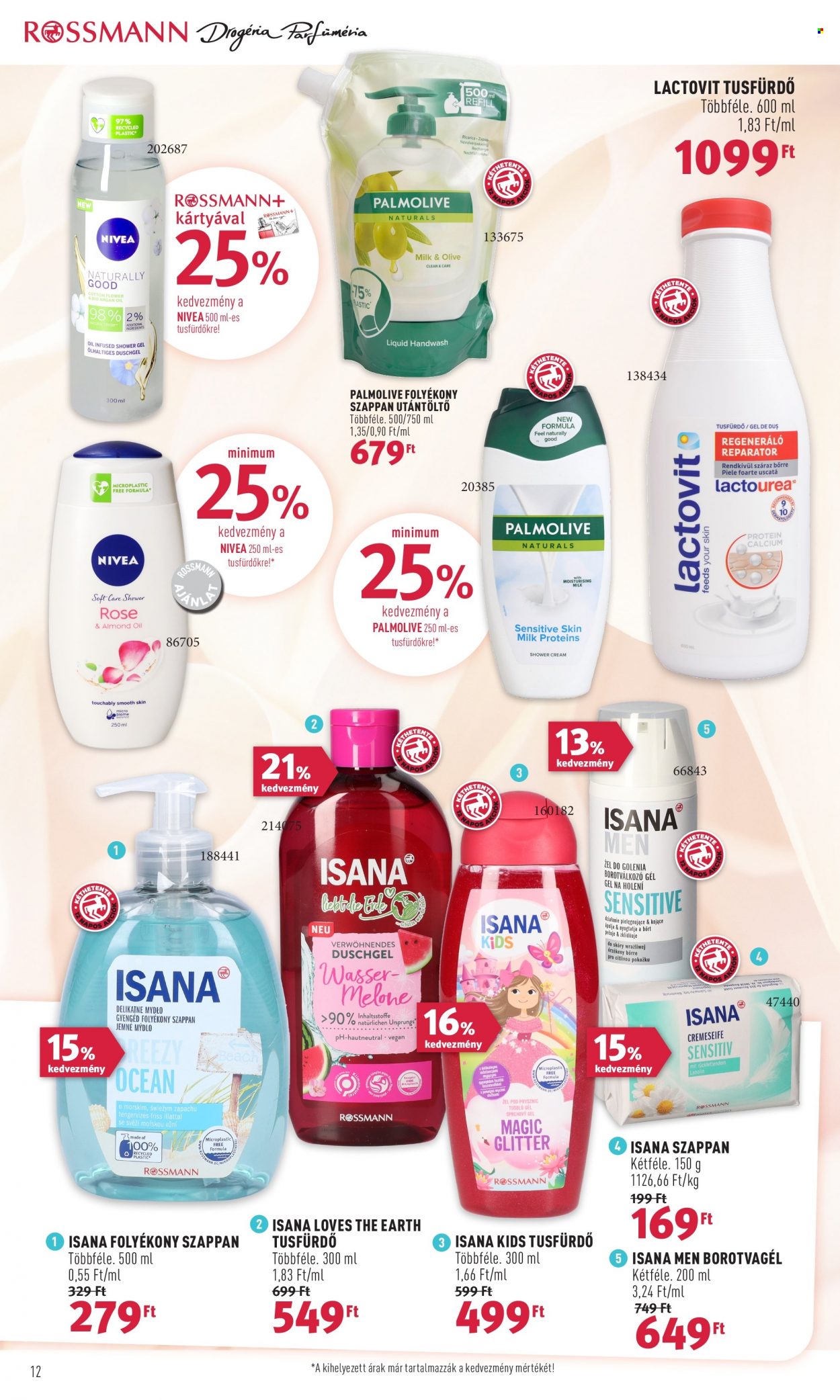 Rossmann akciós újságok - 2022.07.11 - 2022.07.22. Oldal 12