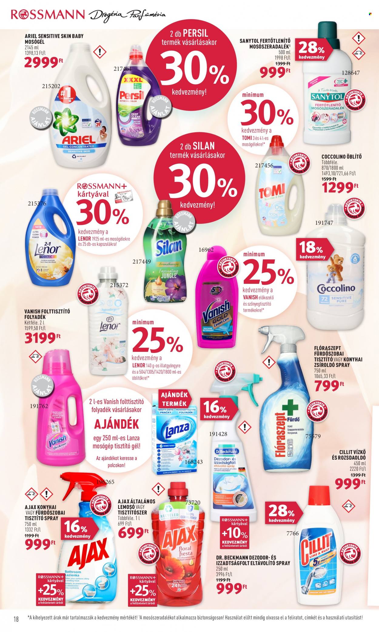 Rossmann akciós újságok - 2022.07.11 - 2022.07.22. Oldal 18
