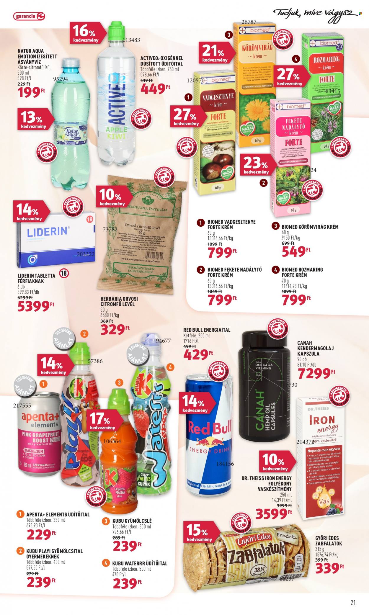 Rossmann akciós újságok - 2022.07.11 - 2022.07.22. Oldal 21