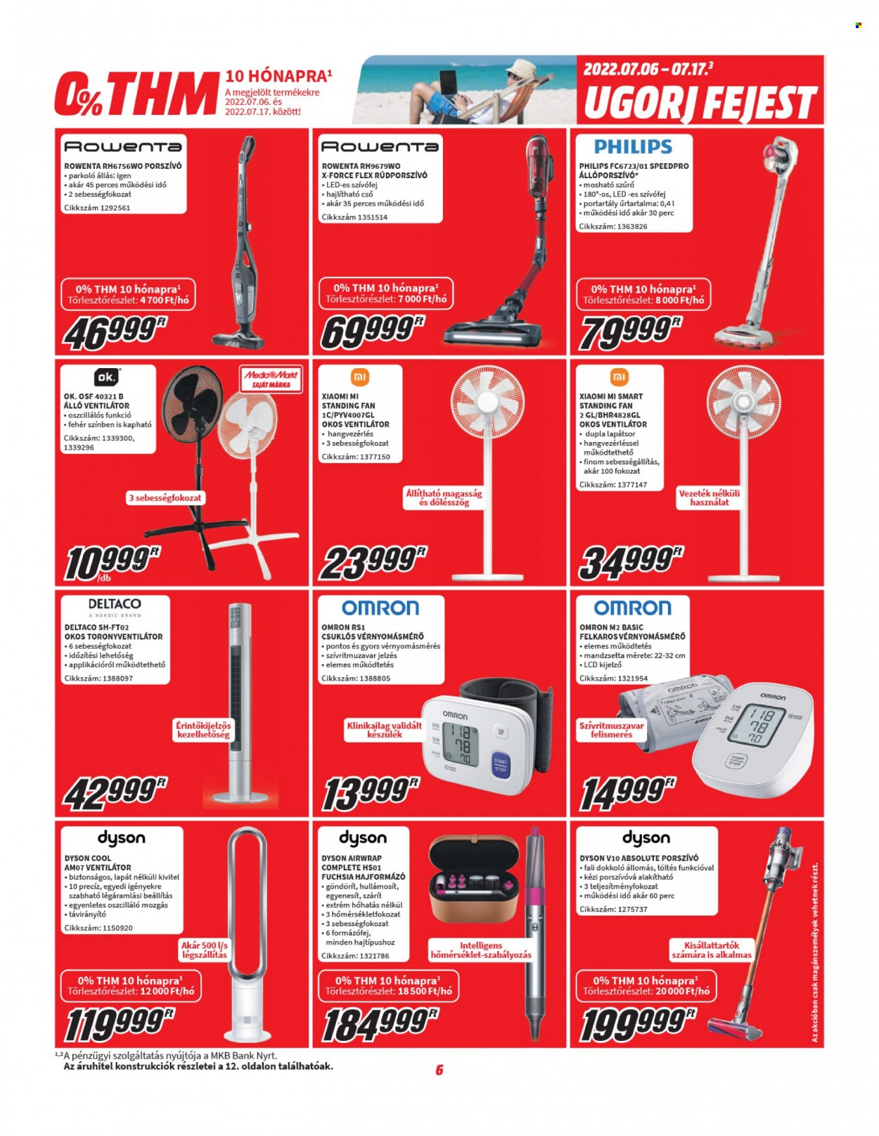 MediaMarkt akciós újságok - 2022.07.06 - 2022.07.17. Oldal 6