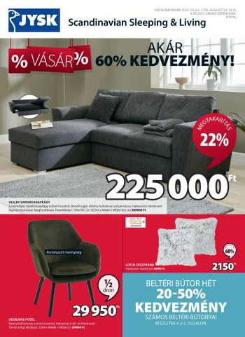 Újság JYSK - 2022.07.07 - 2022.08.10.