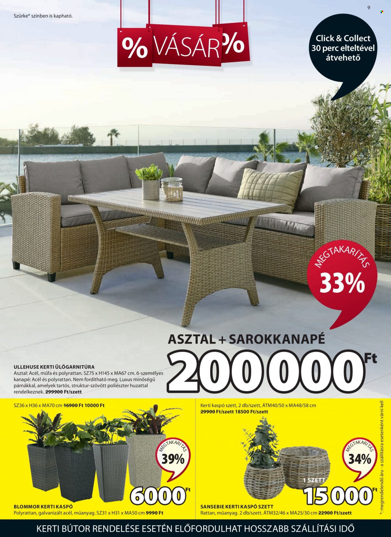 JYSK akciós újságok - 2022.07.07 - 2022.08.10. Oldal 9