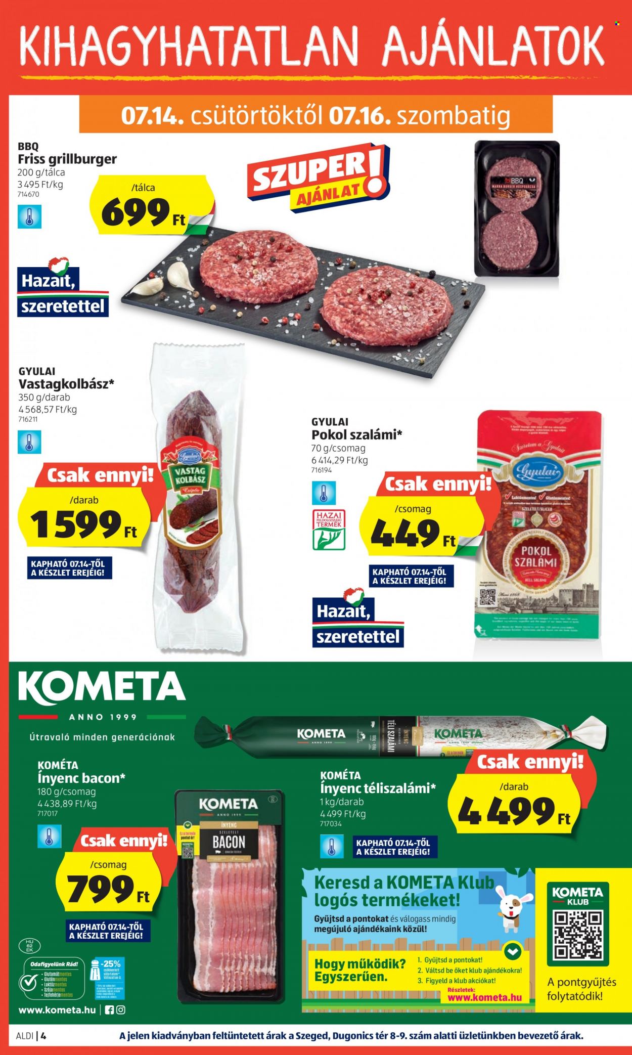 Aldi akciós újságok - 2022.07.14 - 2022.07.20. Oldal 4