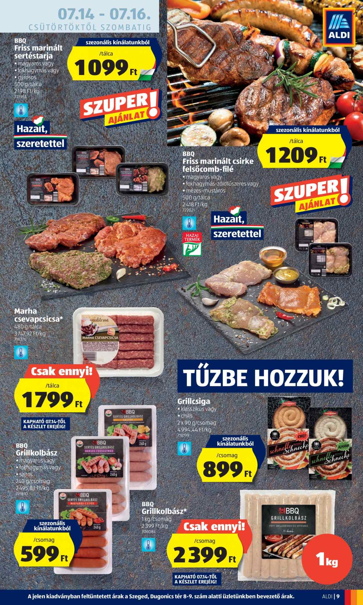 Aldi akciós újságok - 2022.07.14 - 2022.07.20. Oldal 9