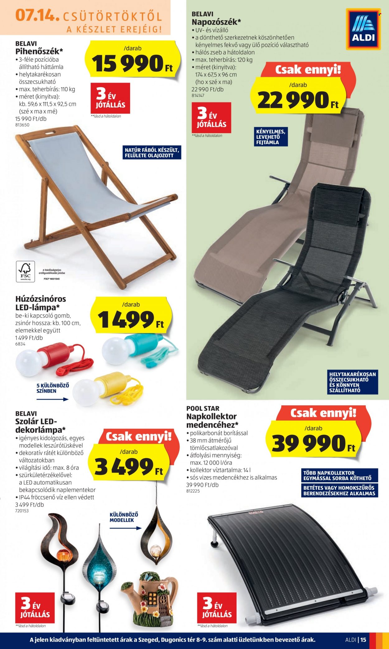 Aldi akciós újságok - 2022.07.14 - 2022.07.20. Oldal 15