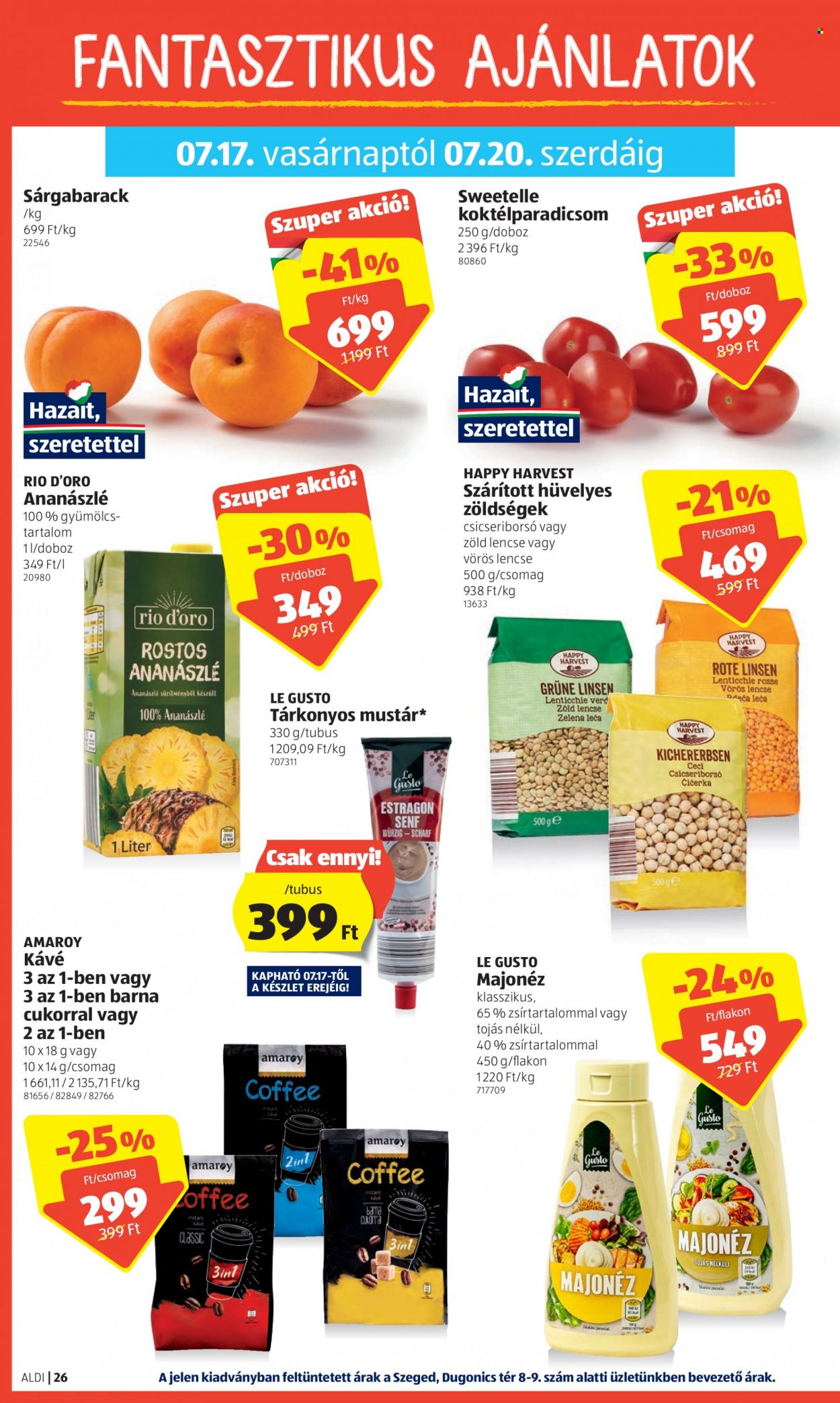 Aldi akciós újságok - 2022.07.14 - 2022.07.20. Oldal 26
