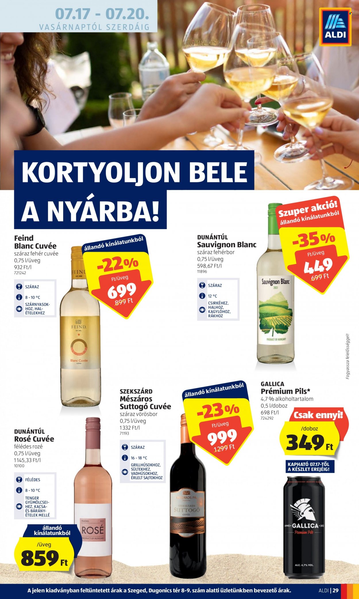 Aldi akciós újságok - 2022.07.14 - 2022.07.20. Oldal 29