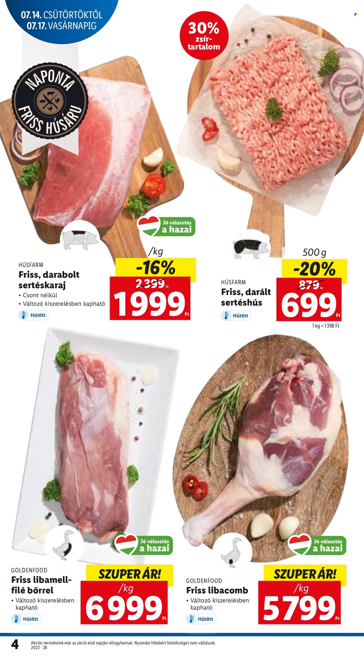 Lidl akciós újságok - 2022.07.14 - 2022.07.20. Oldal 4