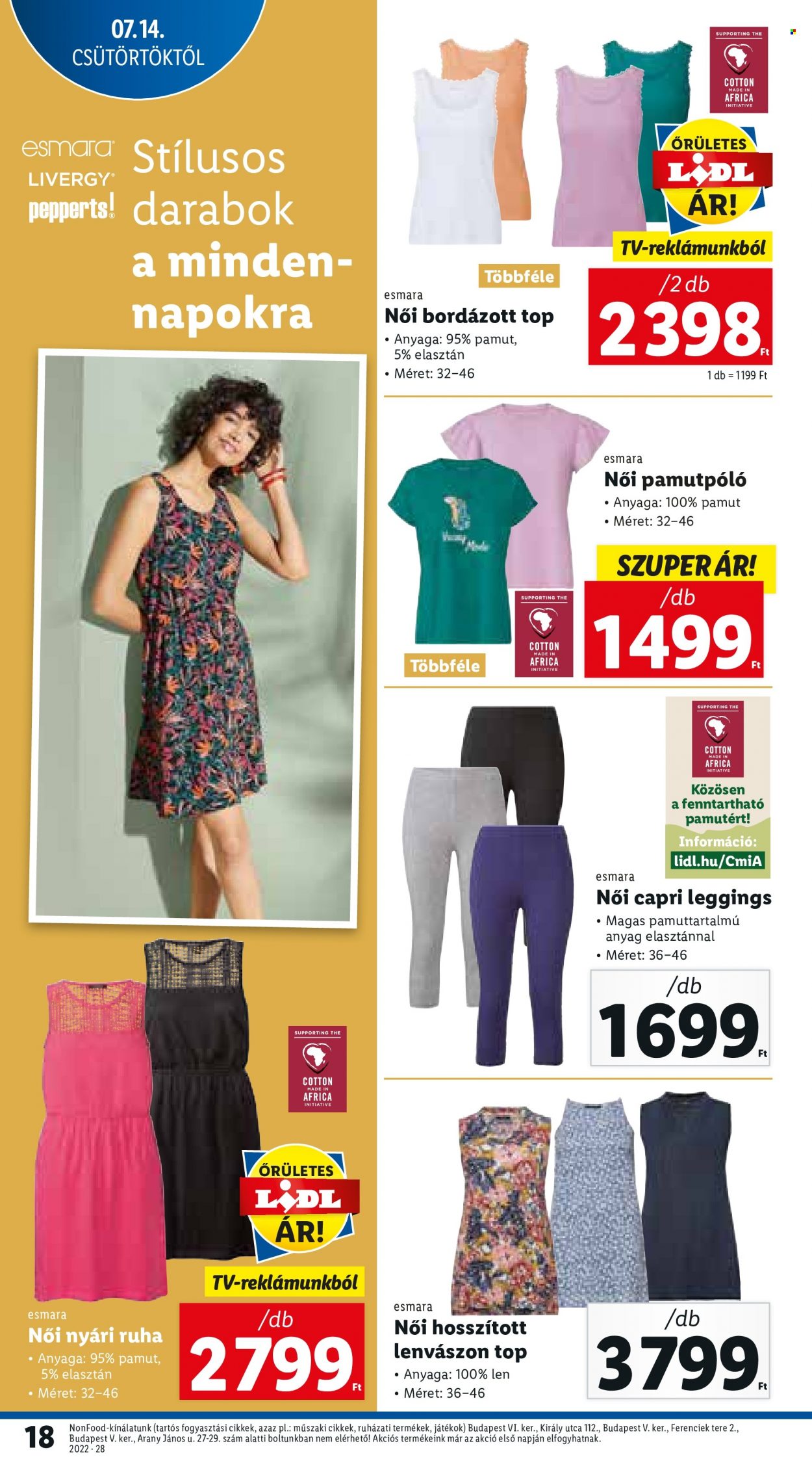 Lidl akciós újságok - 2022.07.14 - 2022.07.20. Oldal 18