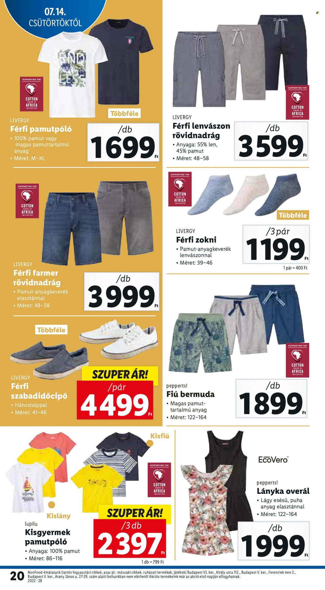 Lidl akciós újságok - 2022.07.14 - 2022.07.20. Oldal 20