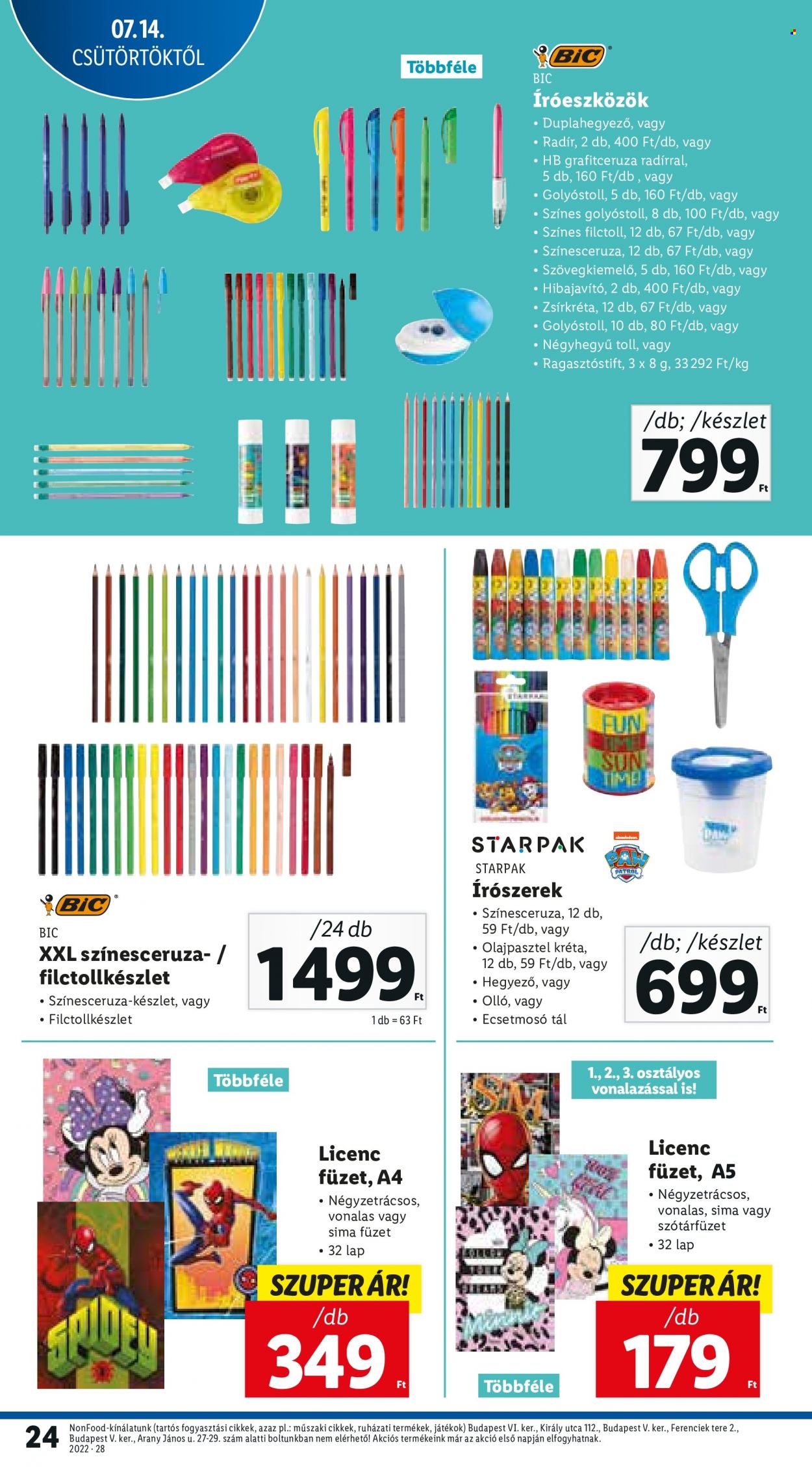 Lidl akciós újságok - 2022.07.14 - 2022.07.20. Oldal 24