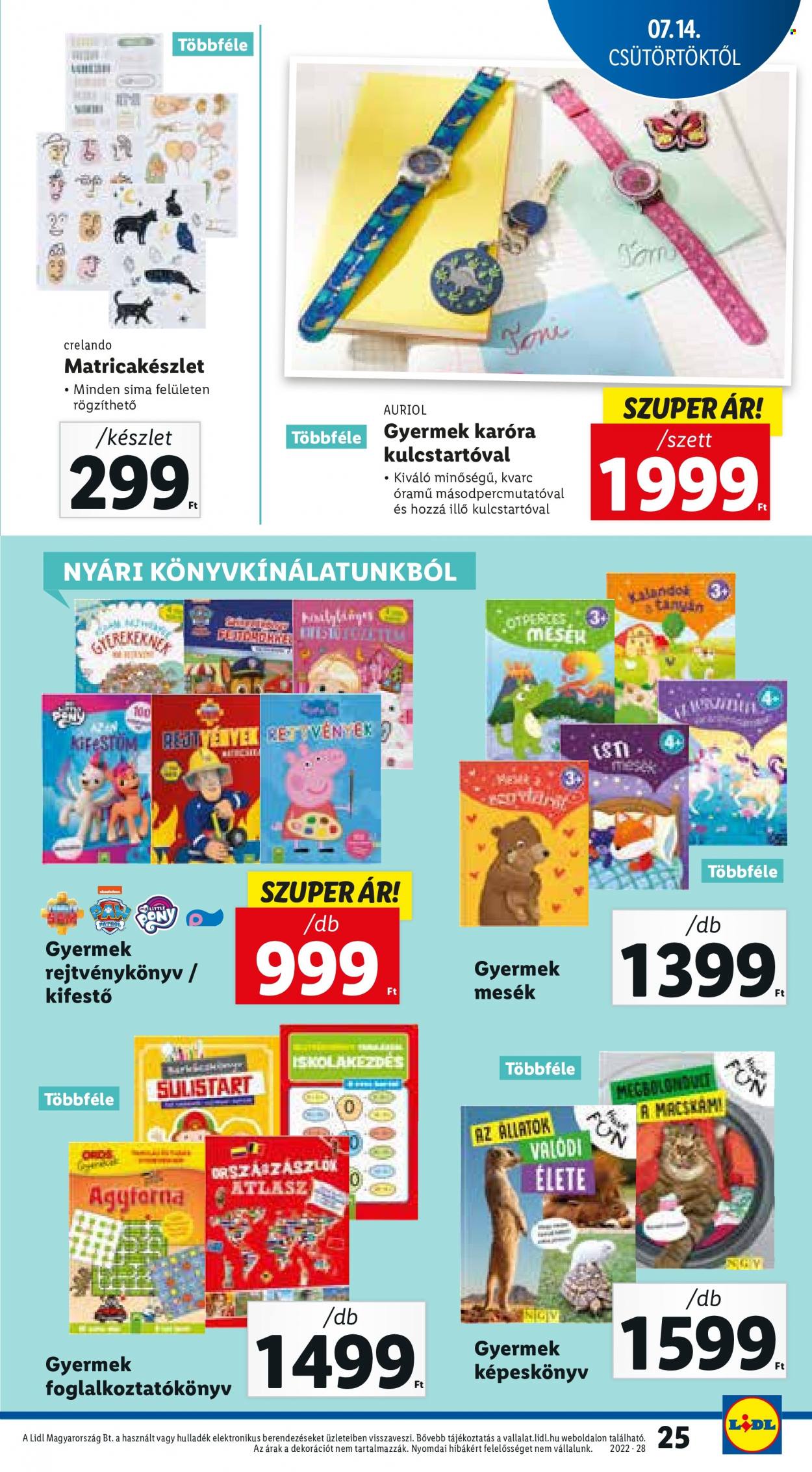 Lidl akciós újságok - 2022.07.14 - 2022.07.20. Oldal 25