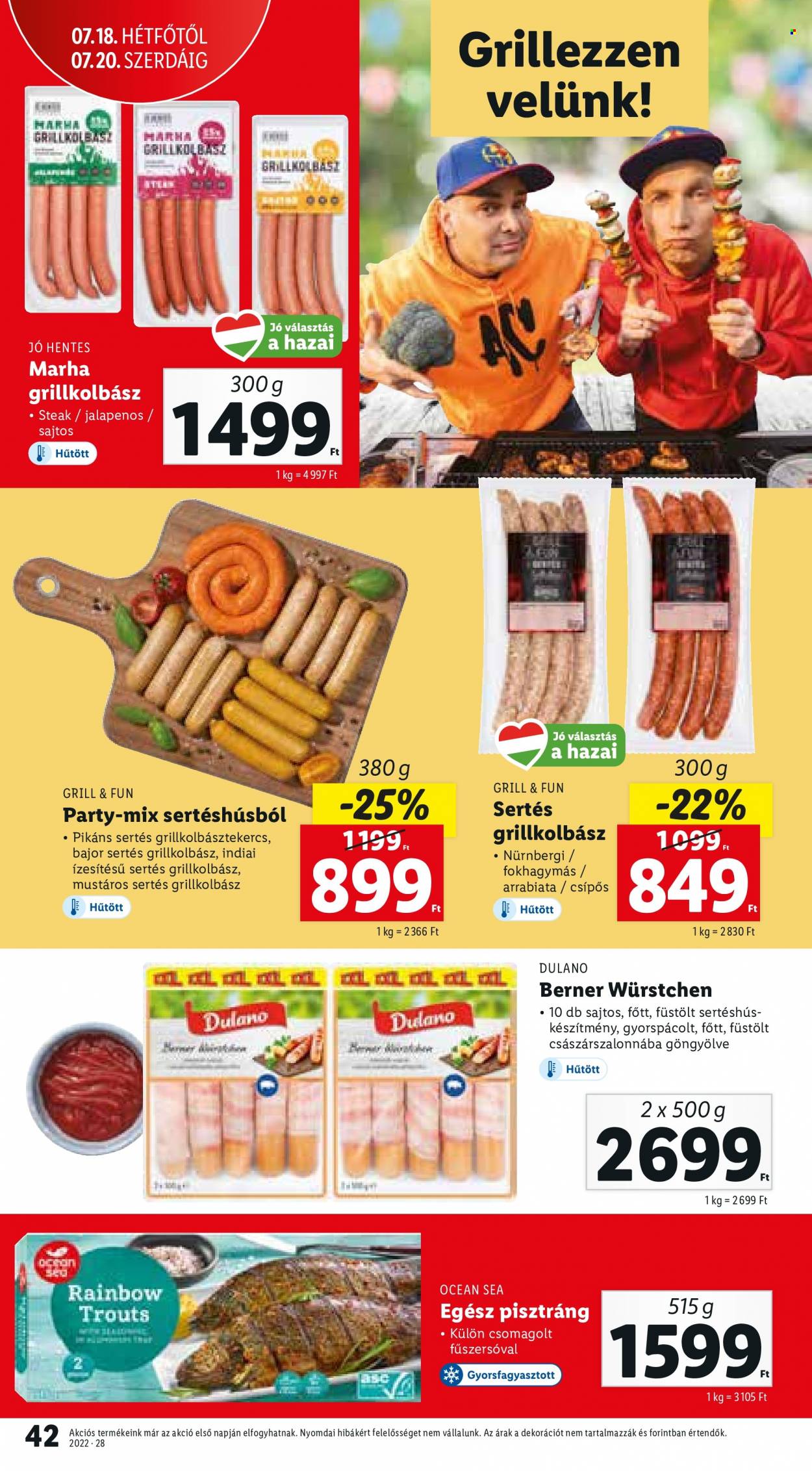 Lidl akciós újságok - 2022.07.14 - 2022.07.20. Oldal 42