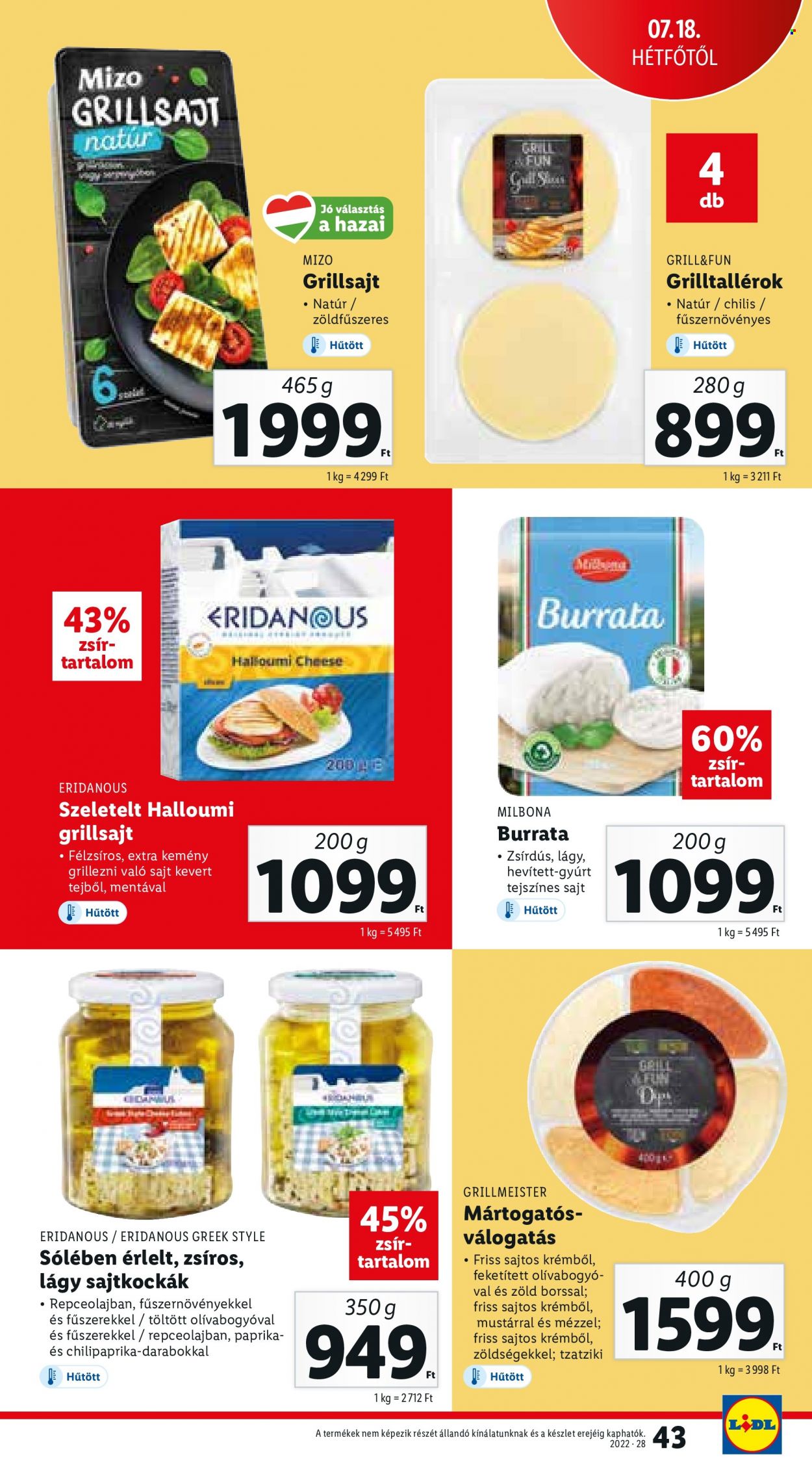 Lidl akciós újságok - 2022.07.14 - 2022.07.20. Oldal 43