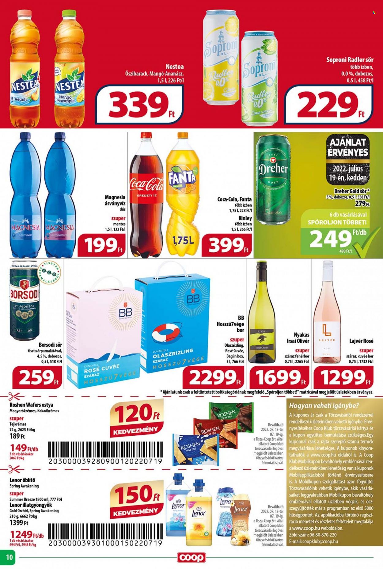Coop akciós újságok - 2022.07.13 - 2022.07.19. Oldal 10