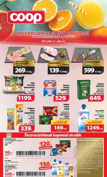 Újság Coop - 2022.07.13 - 2022.07.19.