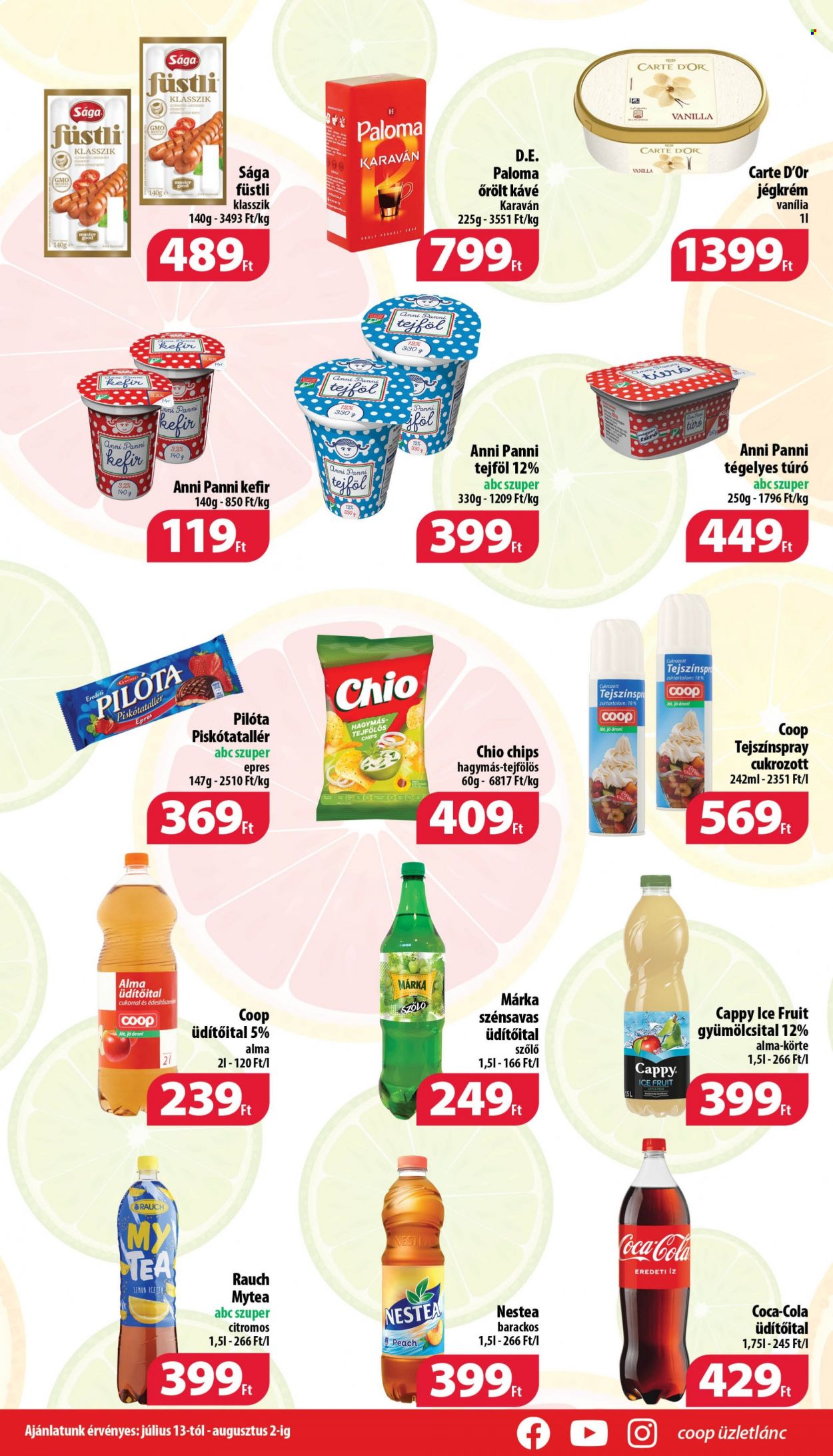 Coop akciós újságok - 2022.07.13 - 2022.08.02. Oldal 2