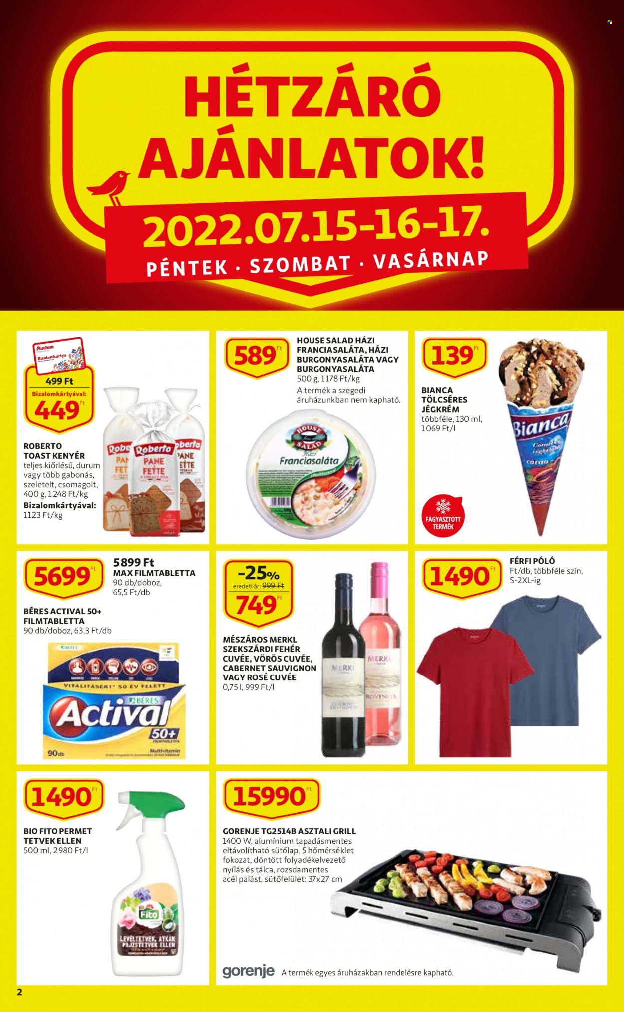 Auchan akciós újságok - 2022.07.14 - 2022.07.20. Oldal 2