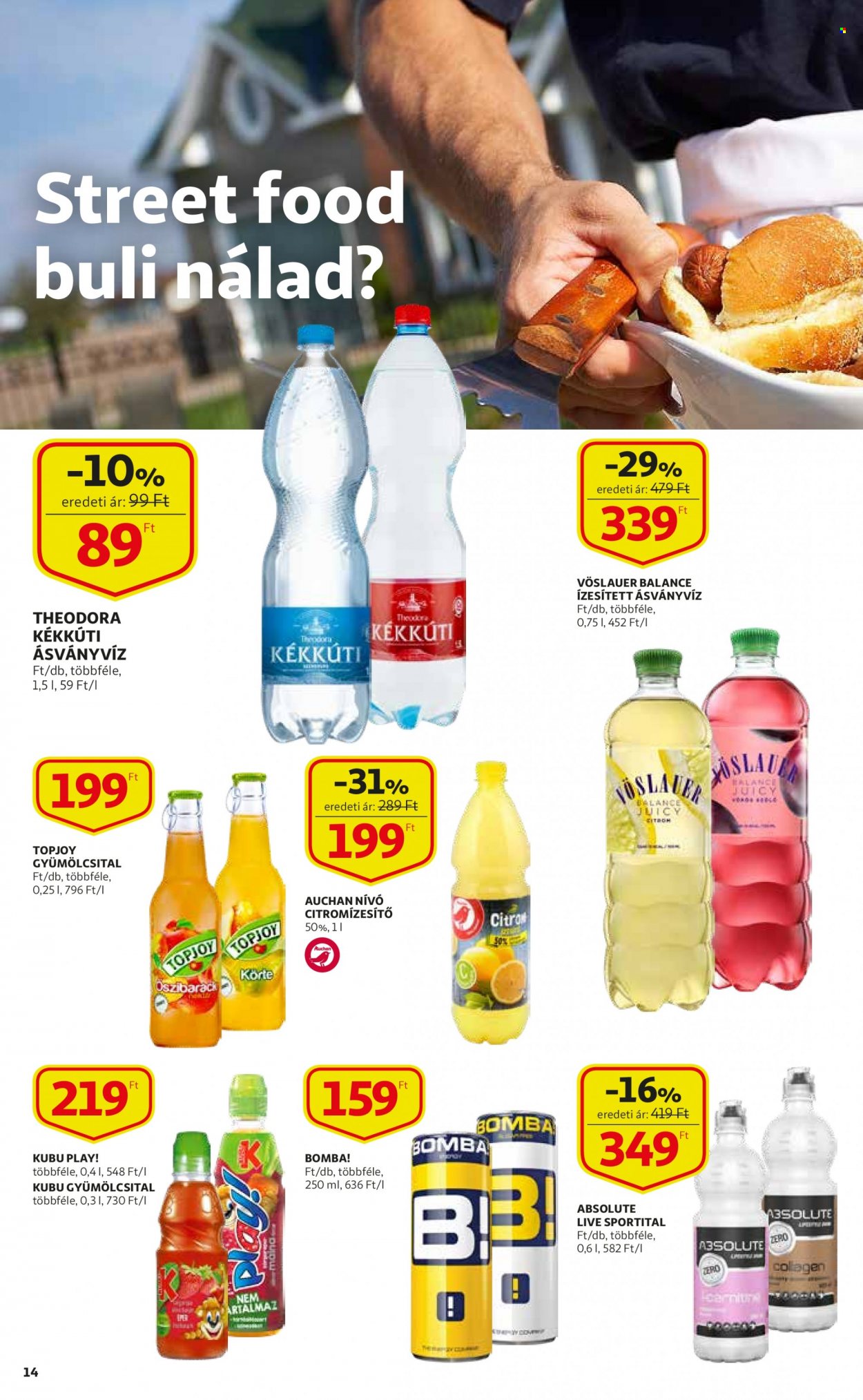 Auchan akciós újságok - 2022.07.14 - 2022.07.20. Oldal 14